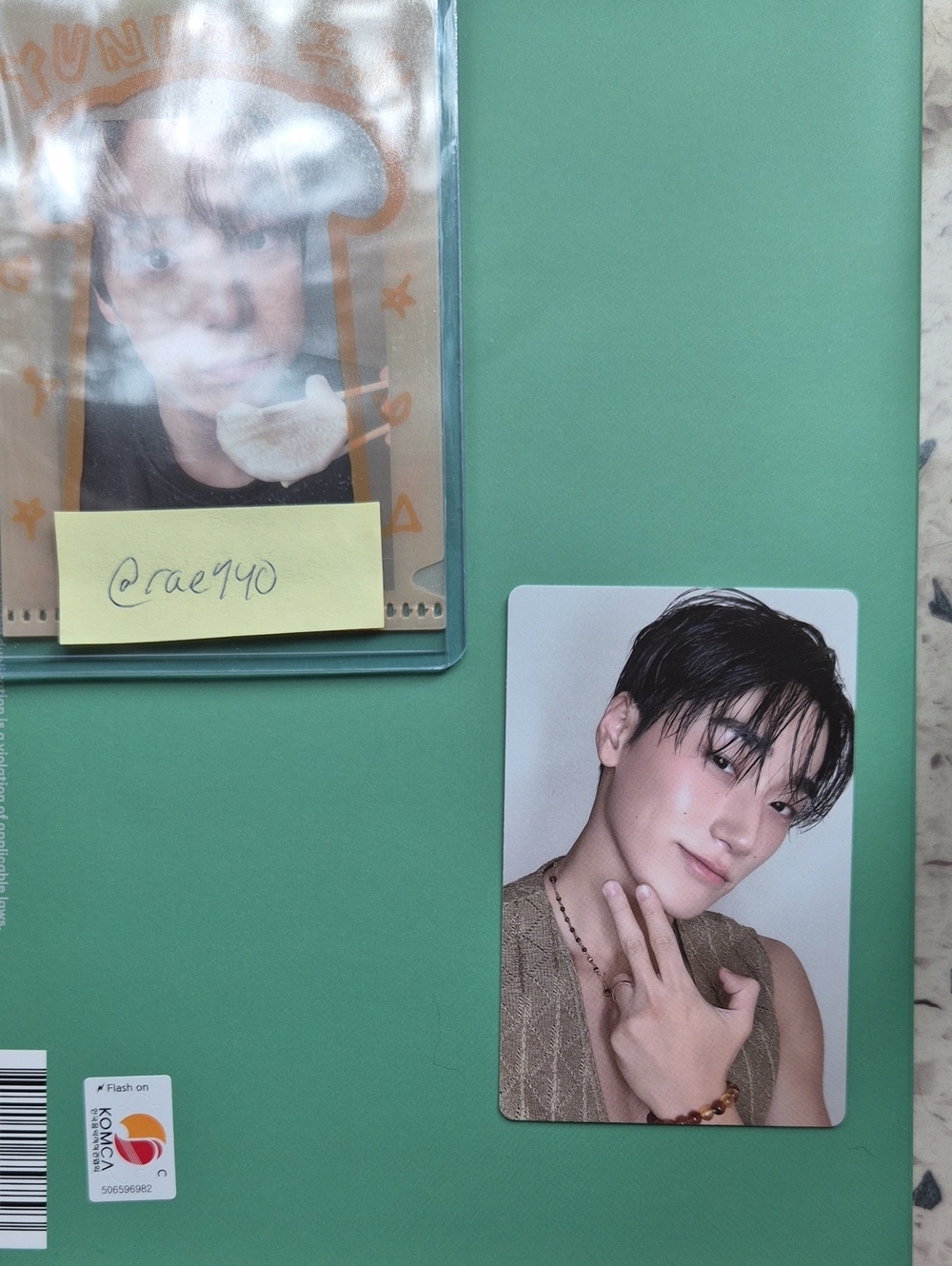 Ateez San Photocard